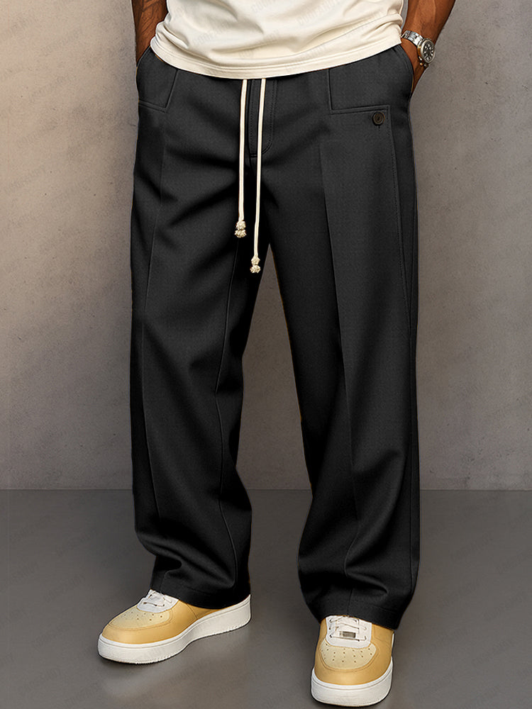 Comfy Urban Style Drawstring Pants