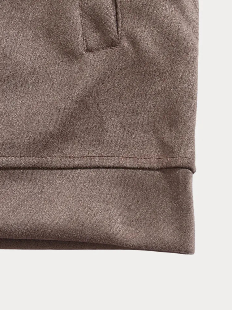 Classic Comfy Leisure Suede Jacket