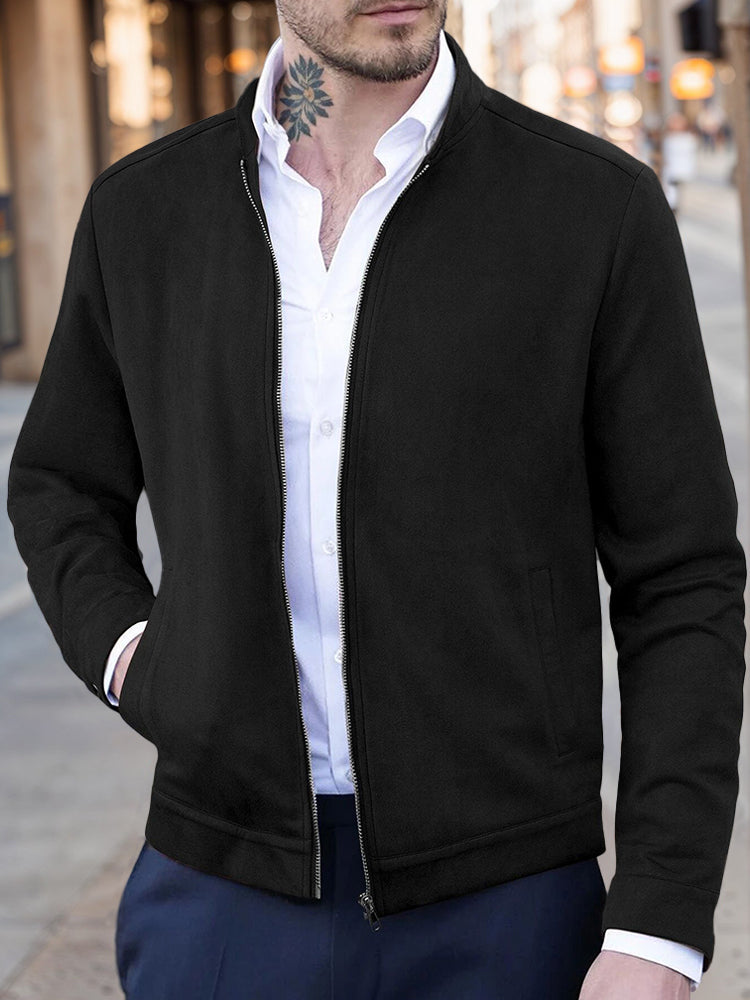 Classic Comfy Leisure Suede Jacket